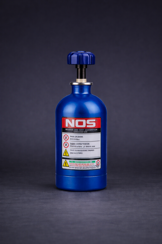 Ambientador para Coche Botella de Nitrógeno Azul