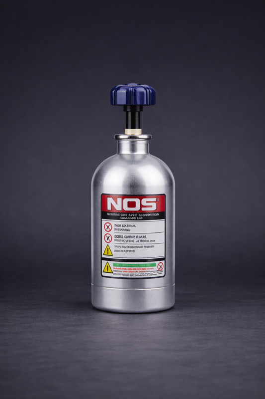 Ambientador para Coche Botella de Nitrógeno Plateada