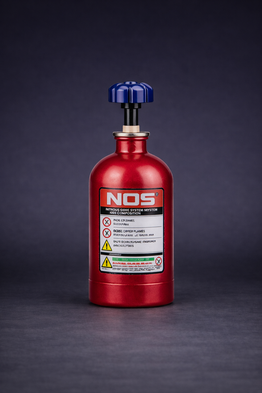 Ambientador para Coche Botella de Nitrógeno Roja