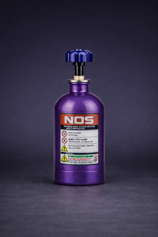 Ambientador para Coche Botella de Nitrógeno Morada