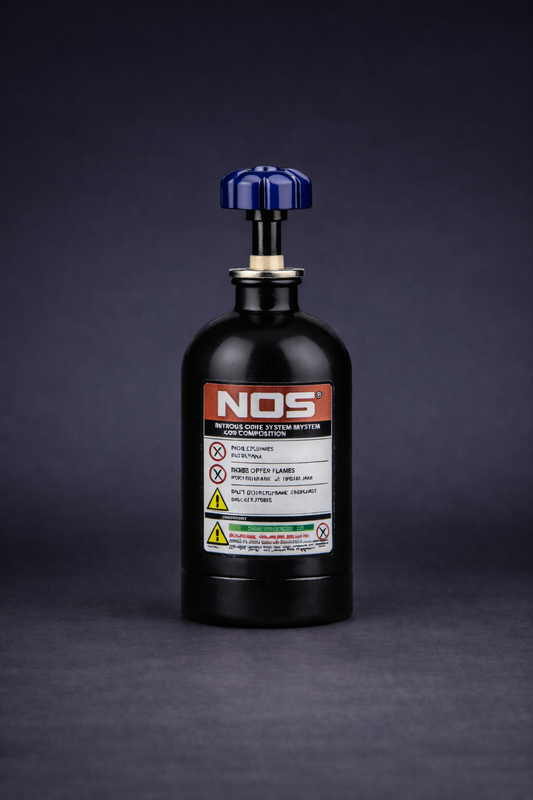 Ambientador para Coche Botella de Nitrógeno Negra